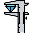 pre-made online stores image representing a caliper taking a measurement