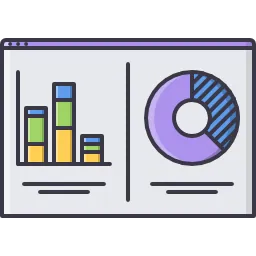image representing graphs on a website