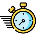 response speed image representing a stopwatch